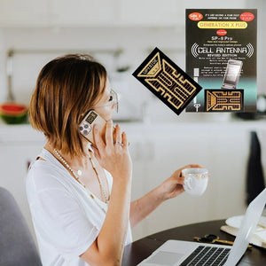 SEÑALPRO - CHIP ADHESIVO AMPLIFICADOR DE SEÑAL PARA TELÉFONO E INTERNET