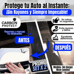 Carbon Protect x2 – Cintas Anti‑Rasguños para tu Auto 🎁 Promo 2 unidades 🎁