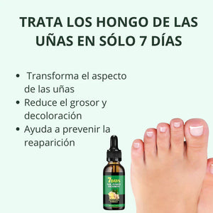 ACEITE EN GOTAS PARA HONGOS - UÑAS DE PIES Y MANOS + ENVIO GRATIS