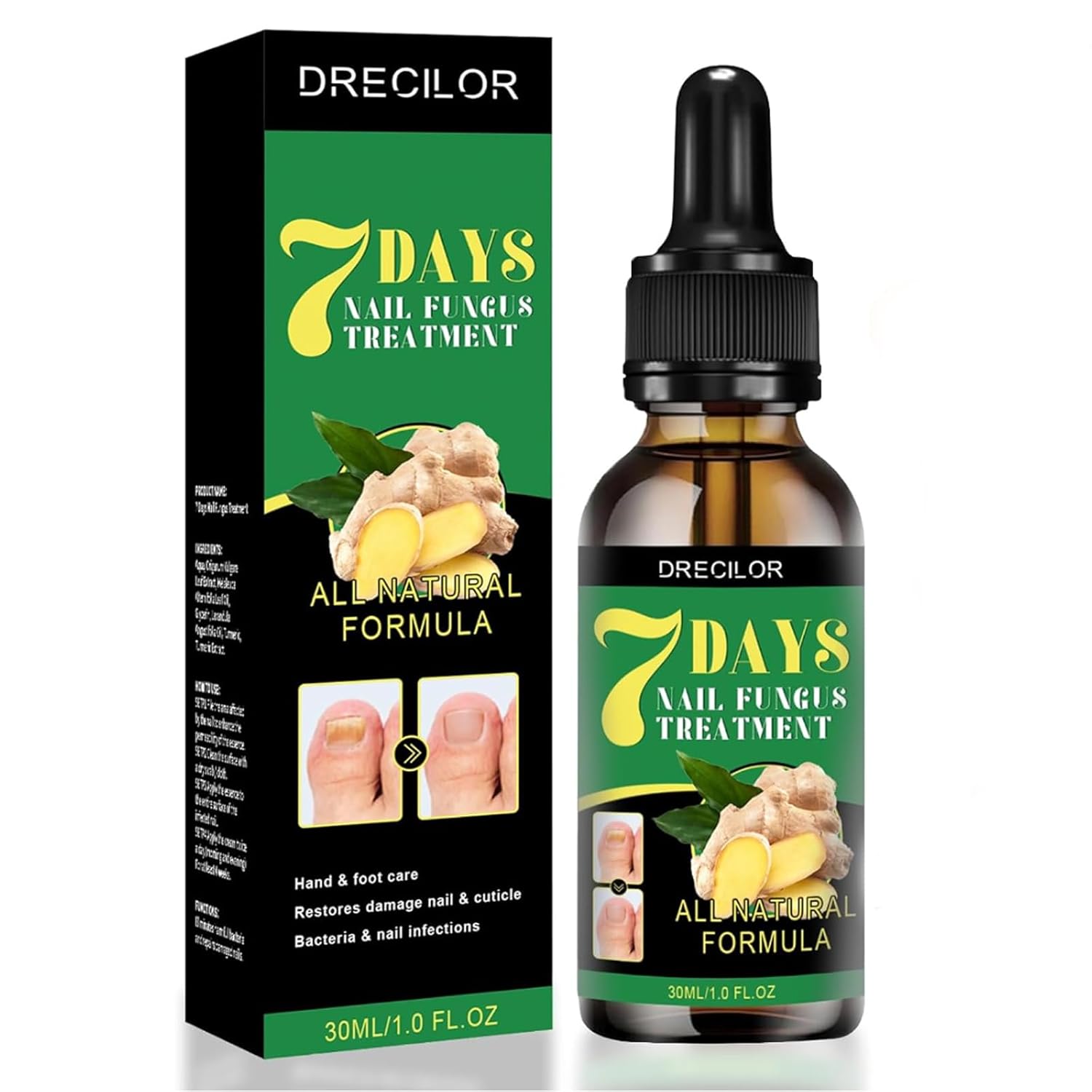 ACEITE EN GOTAS PARA HONGOS - UÑAS DE PIES Y MANOS + ENVIO GRATIS